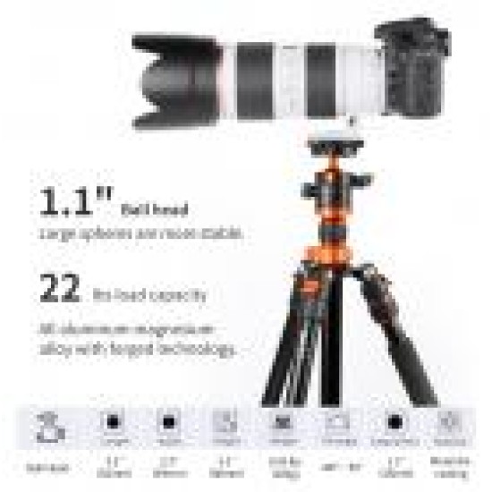 K&F Concept Metal Tripod Ball Head